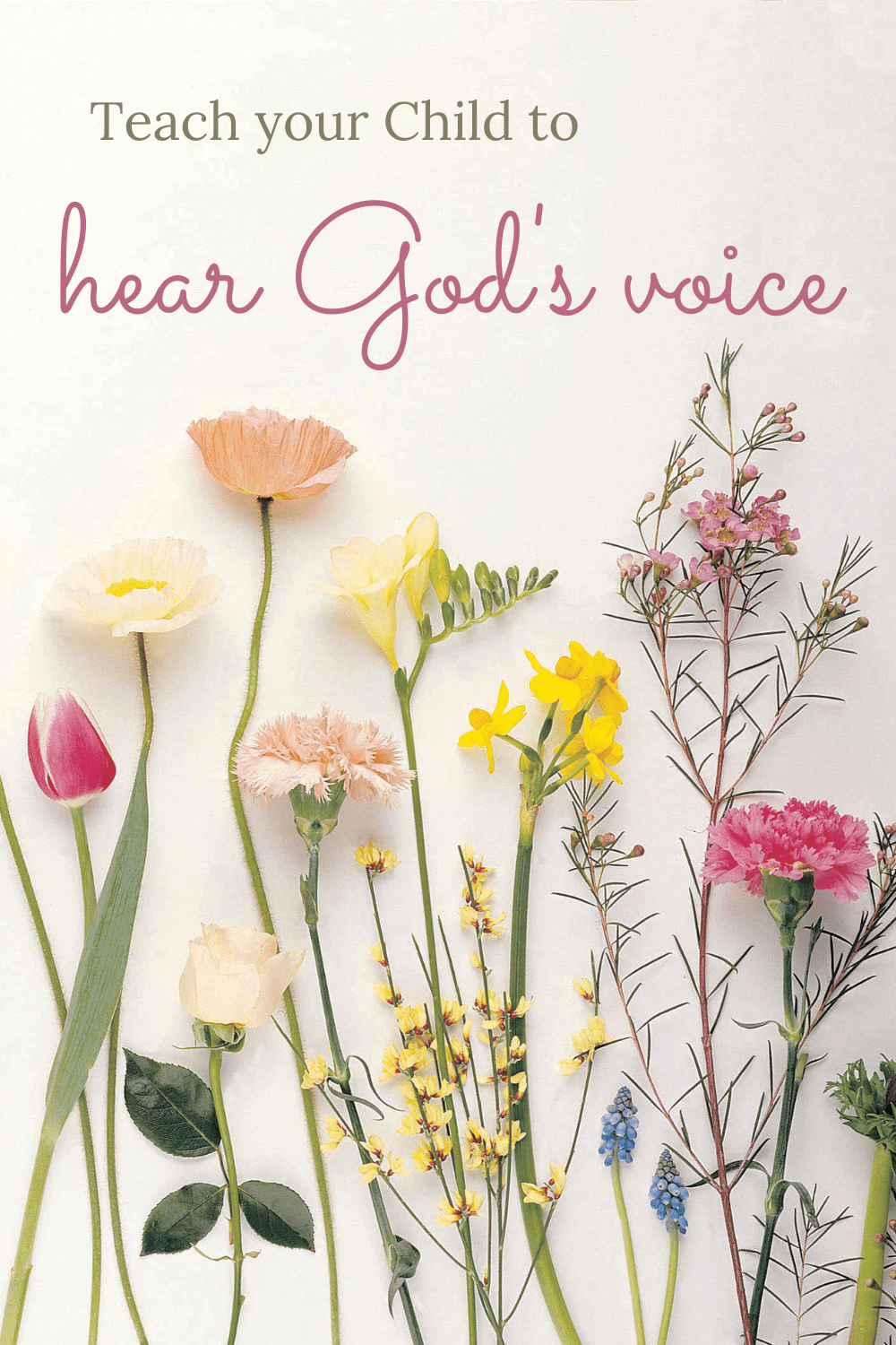 how to hear God's voice