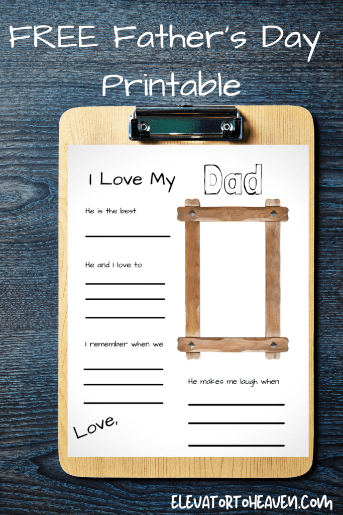 Father's Day Printables and Gift Ideas