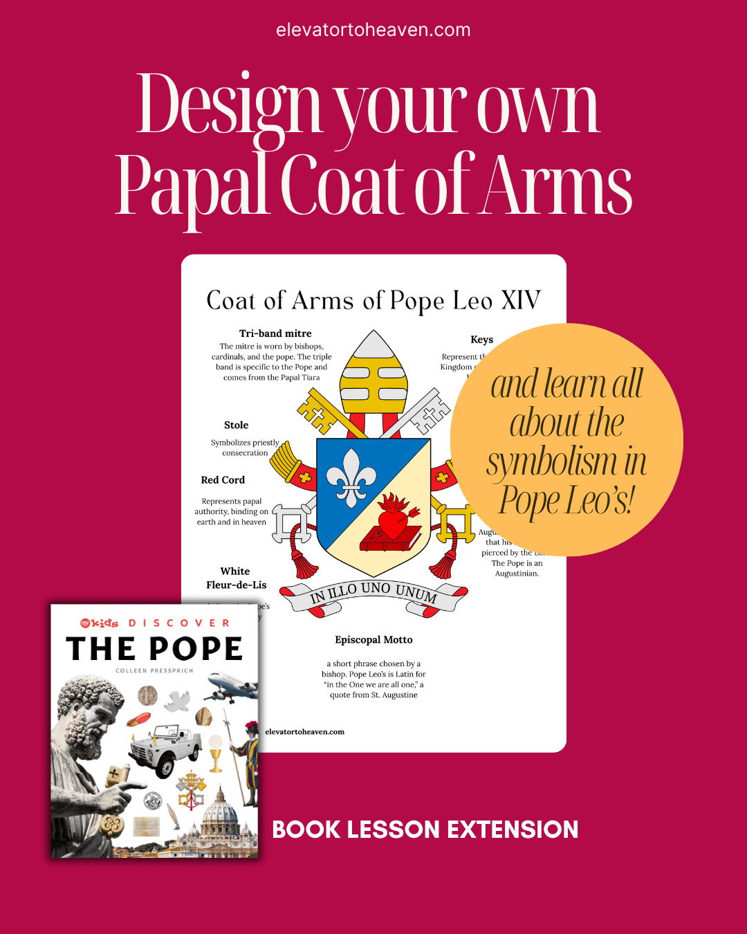 6 Papal coat of arms activity