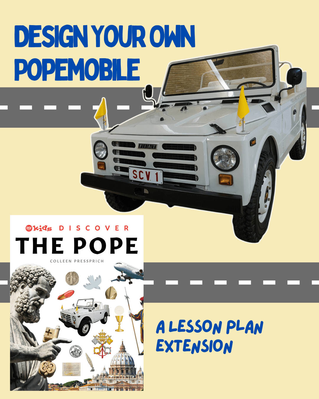 Copy of All design your own popemobile