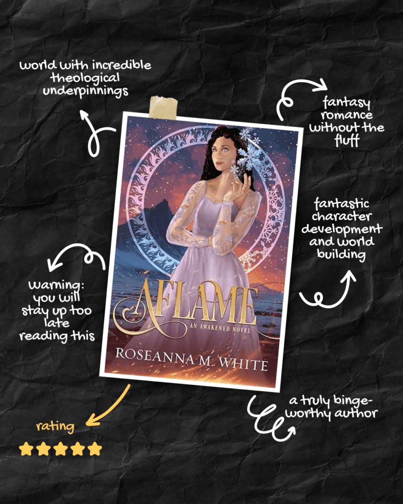 Aflame, Roseanna M. White
